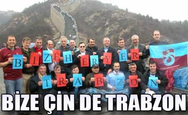 Bize Çin De Trabzon – cin seddi