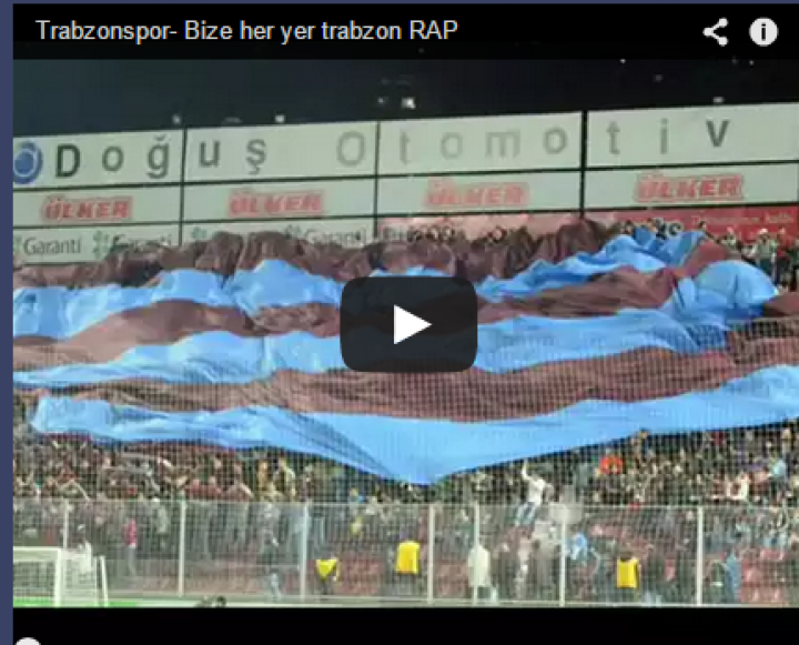 Trabzonspor- Bize her yer trabzon RAP